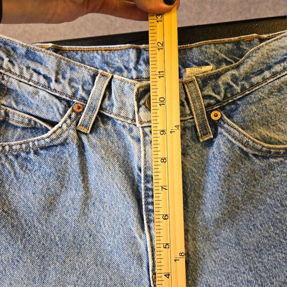 Vintage Levis 550 90's Orange Tab Relaxed Fit Tapered Leg Jeans W26 L32 - Picture 10 of 11